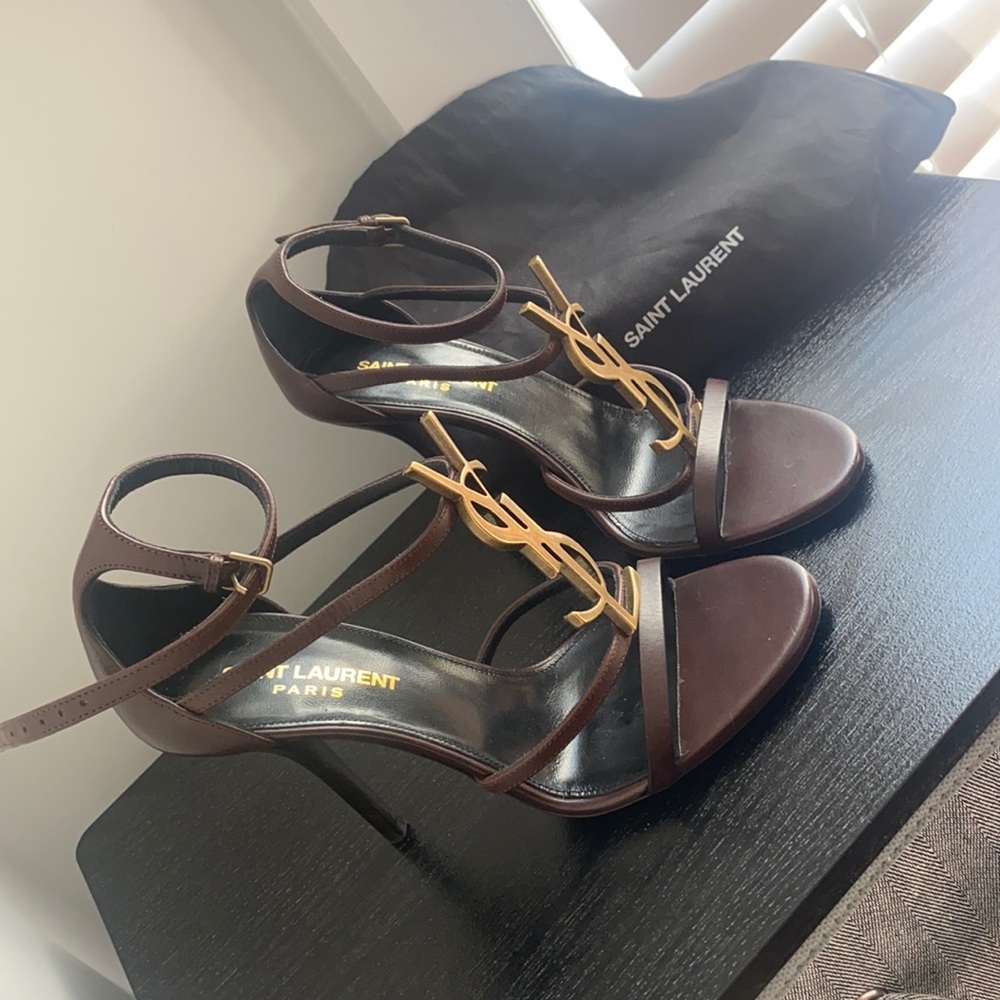 Saint Laurent Sandals.